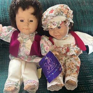2xVINTAGE GI GO DOLLS